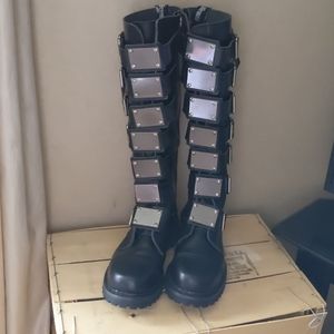 Demonia Reaper 30 Genuine Leather Boots